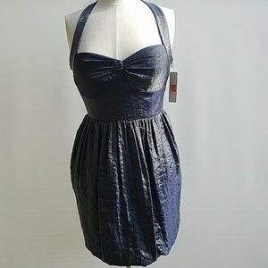 ⚡🎈➡️laundry BY DESIGN Metallic Dress